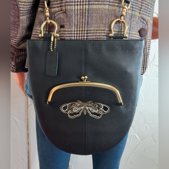 Coach X Chelsea Champlain Bonnie Cashin Sling Bag W/Tatoo #36851 - Picture 4 of 16